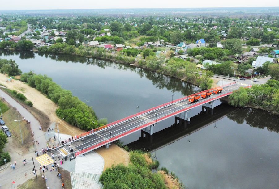 В Кургане после капремонта открыто движение по Кировскому мосту