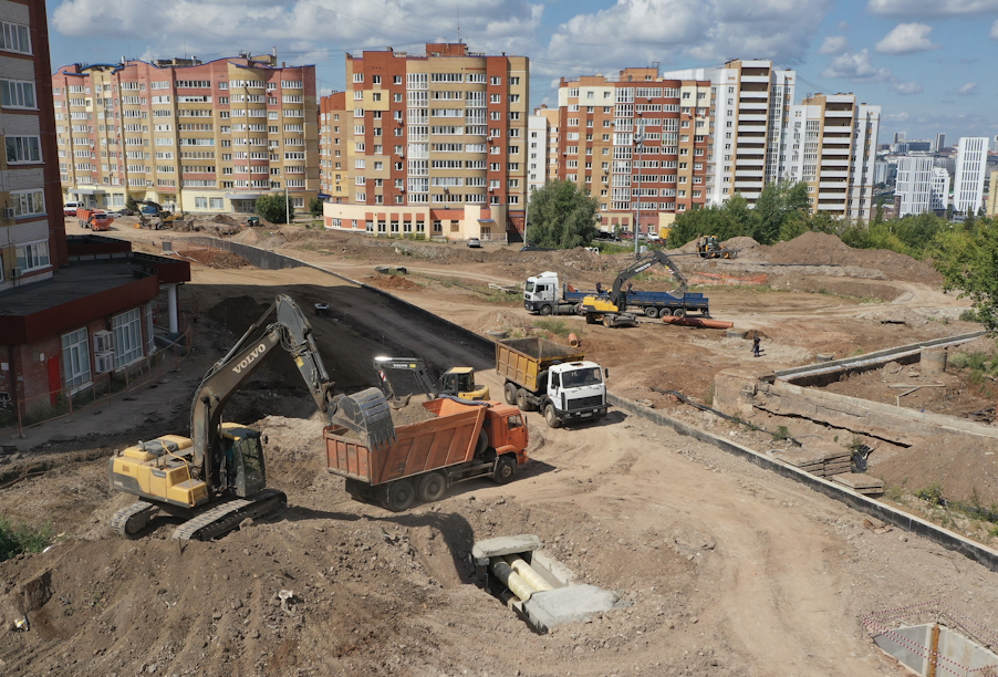 Республика Башкортостан: в Уфе реконструкция улицы Рабкоров выполнена на 40 %