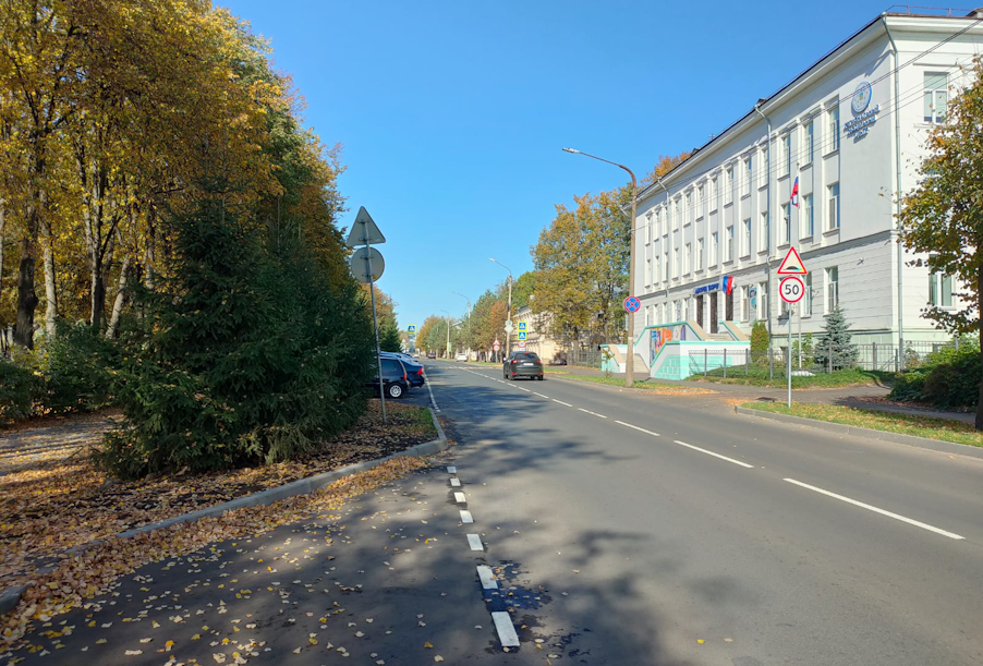 В Костроме отремонтирован участок улицы Лесной