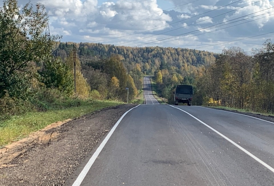 Костромская область: трассу Судиславль – Галич – Чухлома привели к нормативам на всем протяжении