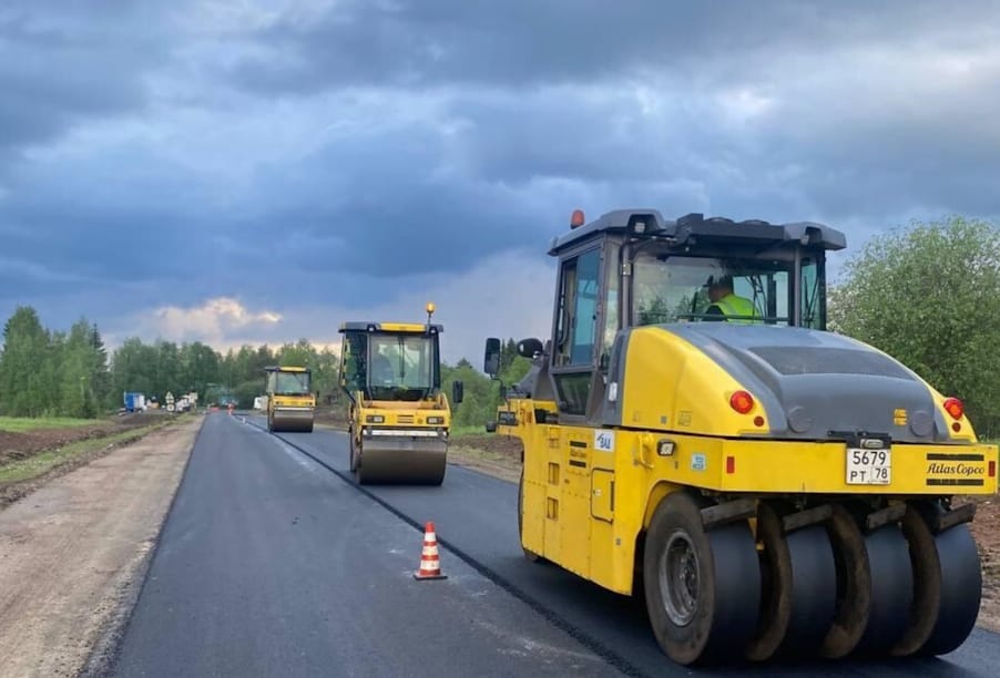В Вологодской области ремонтируют подъезды к селу Ферапонтово